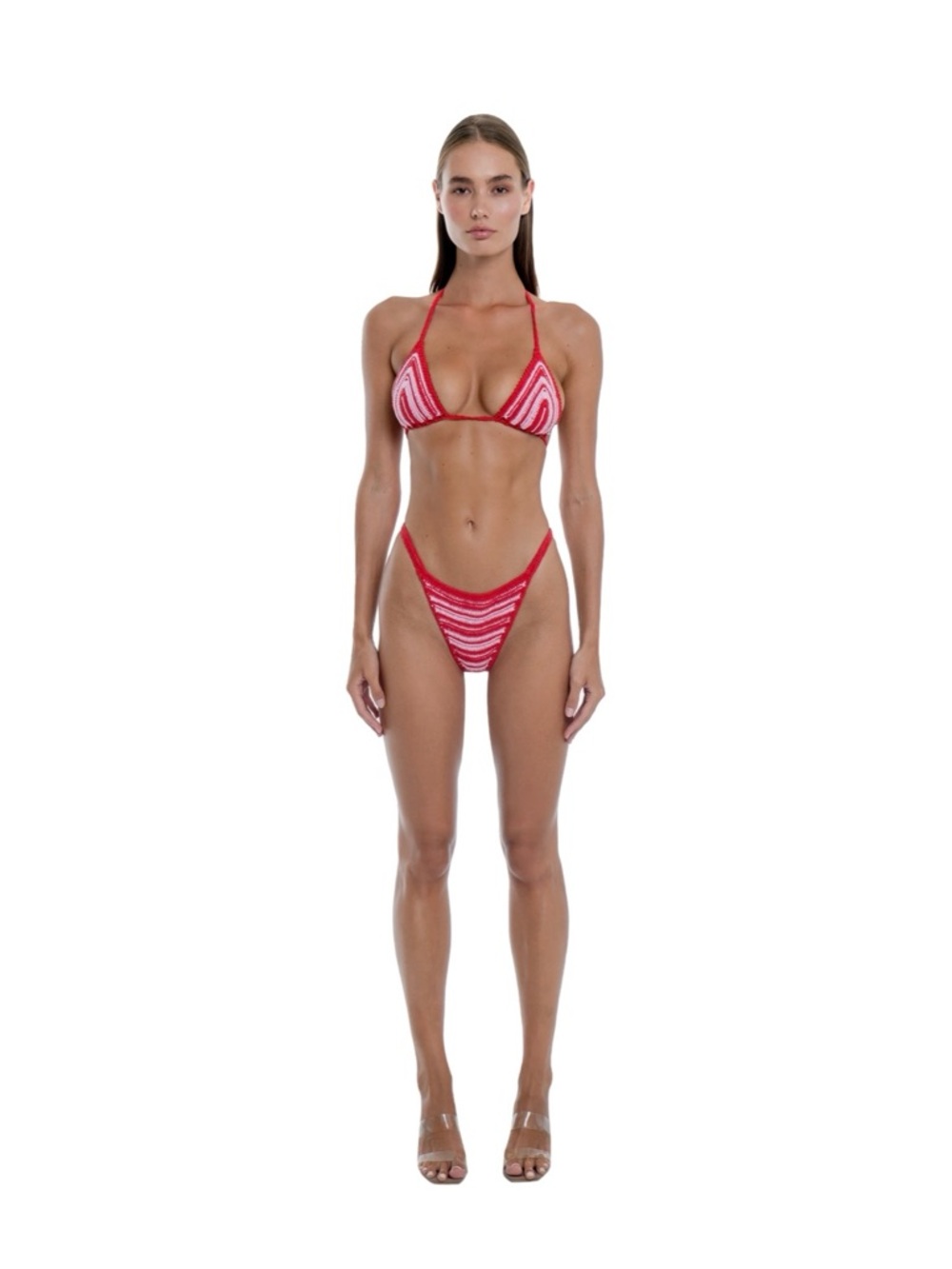 Shondel LA BON Bikini Top in Strawberry